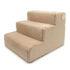 Bodza kutyalépcső 30 x 40 x 45cm - mokka minky