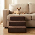 Bodza kutyalépcső 30 x 40 x 45cm - barna