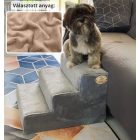 Bodza kutyalépcső 30 x 40 x 45cm - bézs