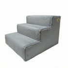 Bodza kutyalépcső 30 x 40 x 45cm - szürke