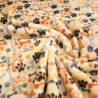 Bodza kutyalépcső 30 x 40 x 45cm - színes pici mancsok és csontok