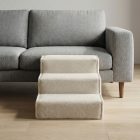 Bodza kutyalépcső 30 x 40 x 45cm - világos vajszín