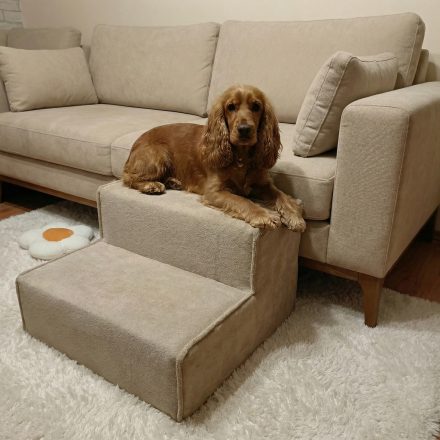 Funky kutyalépcső 30 x 50 x 50cm - bézs