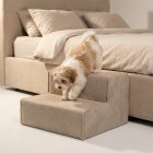 Funky kutyalépcső 30 x 50 x 50cm - bézs