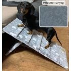 Molly kutyarámpa 80 x 30 cm - 26-os kékes szürke damask bútorszövet