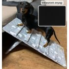 Molly kutyarámpa 80 x 30 cm - 02-es fekete egyszínű bútorszövet