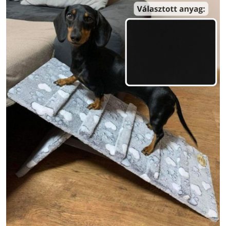 Molly kutyarámpa 80 x 30 cm - 02-es fekete egyszínű bútorszövet