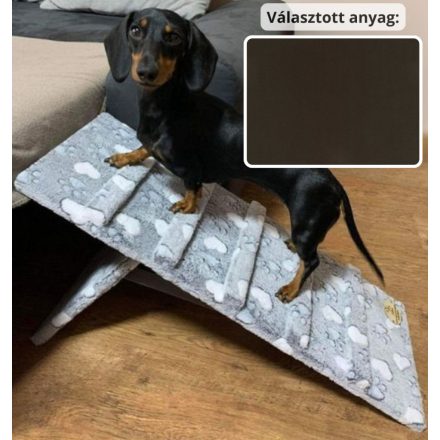 Molly kutyarámpa 80 x 30 cm - 84-es sötétbarna egyszínű bútorszövet