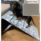 Molly kutyarámpa 80 x 30 cm - 24-es szürke egyszínű bútorszövet