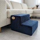 Mexi kutyalépcső 25 x 40 x 40cm - sötétkék