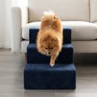 Daisy kutyalépcső 40 x 35 x 60cm - sötétkék