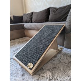 Vackor csúszásmentes kutyarámpa designos kivitelben sonoma tölgy bútorlappal