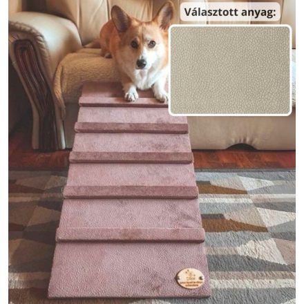 Lora kutyarámpa 80 x 40cm - 14-es bézs terra bútorszövet