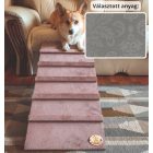 Lora kutyarámpa 80 x 40cm - 24-es szürke damask bútorszövet