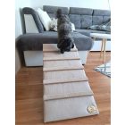 Lora kutyarámpa 80 x 40cm - 14-es bézs damask bútorszövet