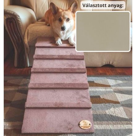 Lora kutyarámpa 80 x 40cm - 14-es bézs egyszínű bútorszövet