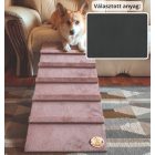 Lora kutyarámpa 80 x 40cm - 36-os antracit szürke egyszínű bútorszövet