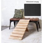 Biztonságos kutyarámpa állítható magassággal 42-50 cm - megvédi kedvenced ízületeit