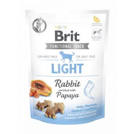   Brit Care Functional Snack LIGHT - Papajával dúsított Nyúl 150g
