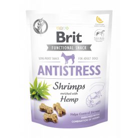   Brit Care Functional Snack ANTISTRESS - Kenderrel dúsított Garnélarák 150g