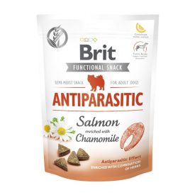   Brit Care Functional Snack ANTIPARASITIC - Kamillával dúsított Lazac 150g