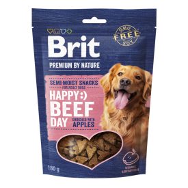   BRIT Premium by Nature Félnedves jutalomfalat -  Marhahús almával 180 g