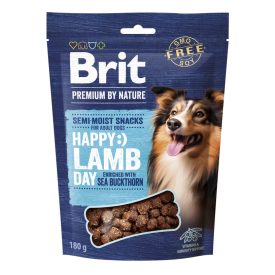   BRIT Premium by Nature Félnedves jutalomfalat - Bárányhús homoktövissel 180 g