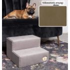 Mexi kutyalépcső 25 x 40 x 40 cm - 44-es világosbarna egyszínű bútorszövet