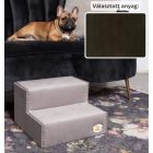 Mexi kutyalépcső 25 x 40 x 40 cm - 84-es csoki barna terra bútorszövet