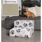 Funky kutyalépcső 30 x 50 x 50 cm - 14-es bézs egyszínű bútorszövet