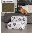 Funky kutyalépcső 30 x 50 x 50 cm - 44-es világosbarna damask bútorszövet