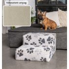 Funky kutyalépcső 30 x 50 x 50 cm - 14-es bézs terra bútorszövet