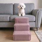 Missy kutyalépcső 40 x 35 x 50 cm - 13-as rózsaszín terra bútorszövet