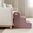 Missy kutyalépcső 40 x 35 x 50 cm - 13-as rózsaszín terra bútorszövet