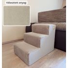 Missy kutyalépcső 40 x 35 x 50 cm - 14-es bézs terra bútorszövet