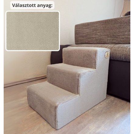 Missy kutyalépcső 40 x 35 x 50 cm - 14-es bézs terra bútorszövet