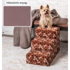 Daisy kutyalépcső 40 x 35 x 60 cm - 13-as rózsaszín egyszínű bútorszövet