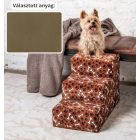 Daisy kutyalépcső 40 x 35 x 60 cm - 44-es világosbarna egyszínű bútorszövet