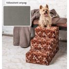 Daisy kutyalépcső 40 x 35 x 60 cm - 24-es szürke terra bútorszövet