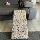 Molly kutyarámpa 80 x 30cm - színes pici mancsok és csontok