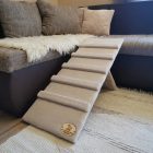 Molly kutyarámpa 80 x 30cm - világos vajszín