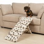 Molly kutyarámpa 80 x 30cm - bézs alapon barna kis tappancsok