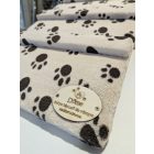 Molly kutyarámpa 80 x 30cm - bézs alapon barna kis tappancsok