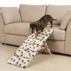 Molly kutyarámpa 80 x 30cm - bézs alapon barna kis tappancsok