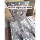 Lora kutyarámpa 80 x 40cm - barna