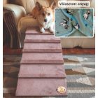 Lora kutyarámpa 80 x 40cm - zöldes alapon bulldogok