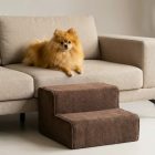 Mexi kutyalépcső 25 x 40 x 40cm - barna