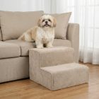 Mexi kutyalépcső 25 x 40 x 40cm - bézs