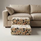 Mexi kutyalépcső 25 x 40 x 40cm - színes pici mancsok és csontok