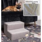 Mexi kutyalépcső 25 x 40 x 40cm - világos vajszín